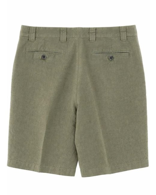 120% Lino Green Shorts for men