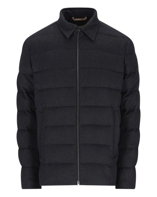 Herno Blue Down Jacket for men
