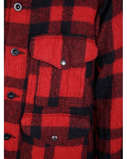 Junya Watanabe Red Shirt Jacket for men