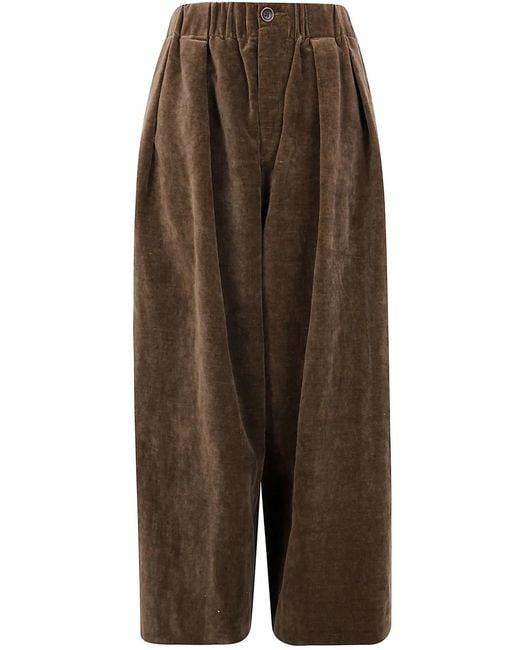 Uma Wang Brown "Poetic" Pants
