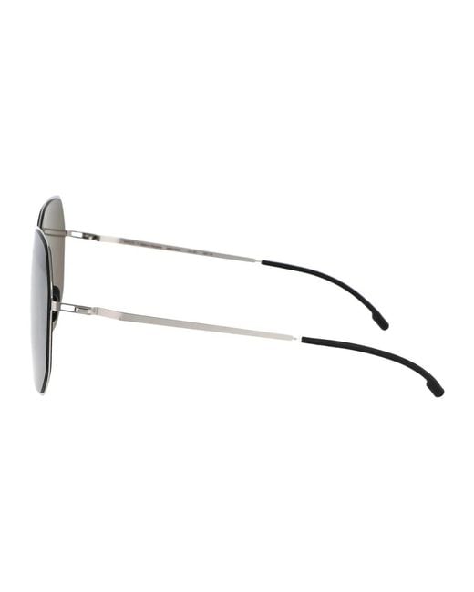 Mykita Gray Metallic Sunglasses