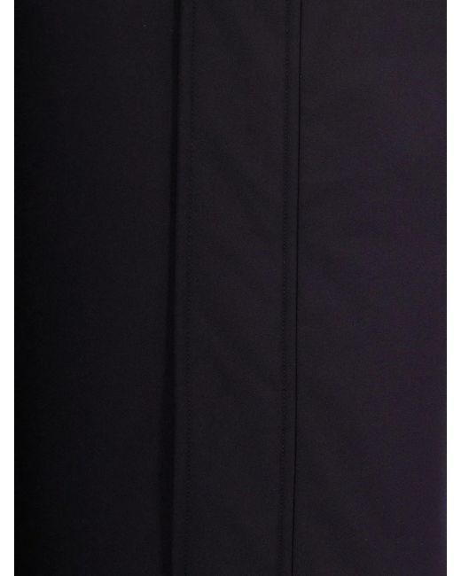 Herno Blue Midi Down Jacket for men