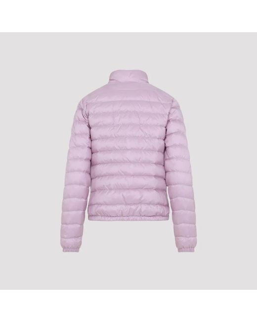Moncler Purple Lans Short Down Jacket