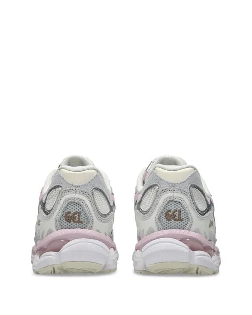 Asics White Gel Nyc Sneakers for men
