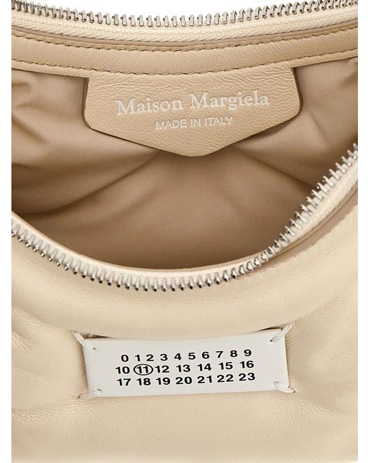 Maison Margiela Natural 'Glam Slam Hobo Micro' Shoulder Bag