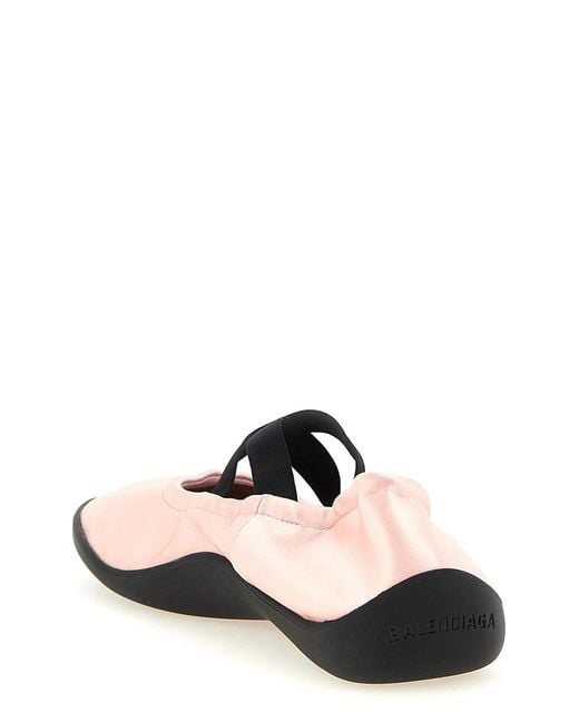 Balenciaga Pink 'Shibuya' Ballet Flats