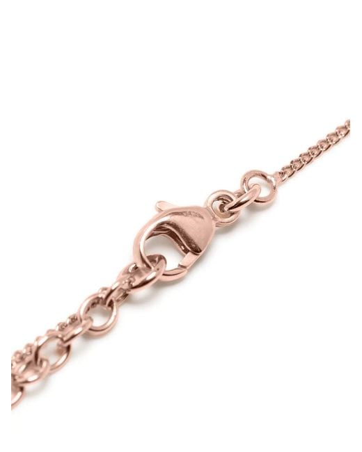 Saint Laurent Metallic Oro Rose Chaine Bracelet