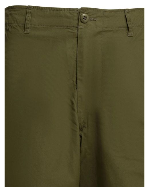 Beams Plus Green Mil Cotton Cargo Pants for men