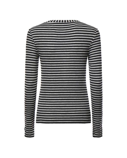 Pinko Black Viscose Sweater