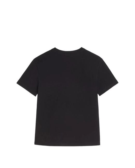Valentino Black T-Shirt Jersey Vgold for men