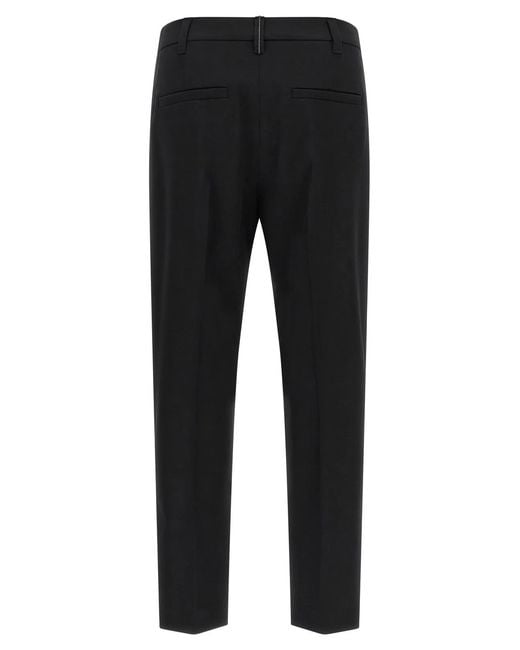 Brunello Cucinelli Black 'Monile' Pants