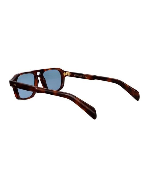 Cutler & Gross Blue Acetate Sunglasses
