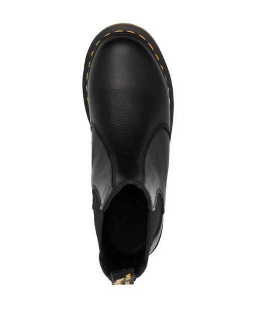 Dr. Martens Black 2976 Leather Chelsea Boots