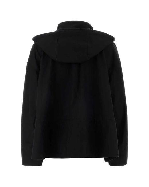 Loewe Black Gabardine Jacket