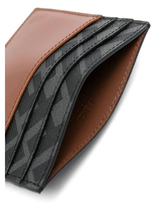 Fendi Black Card Slots Logo Plaque for men