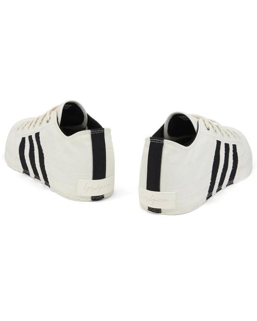 Y-3 Black Nizza Fabric Sneaker for men
