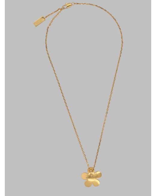 Marc Jacobs White Delicate Pendant Necklace