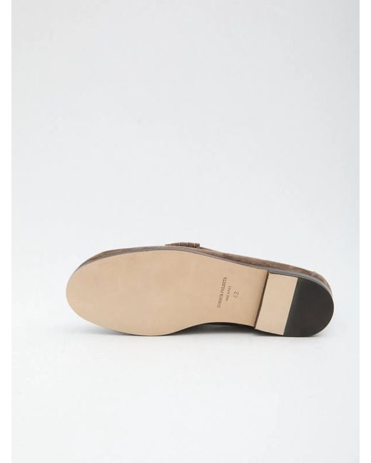 Common Projects Brown Soft Suede Loafers for men
