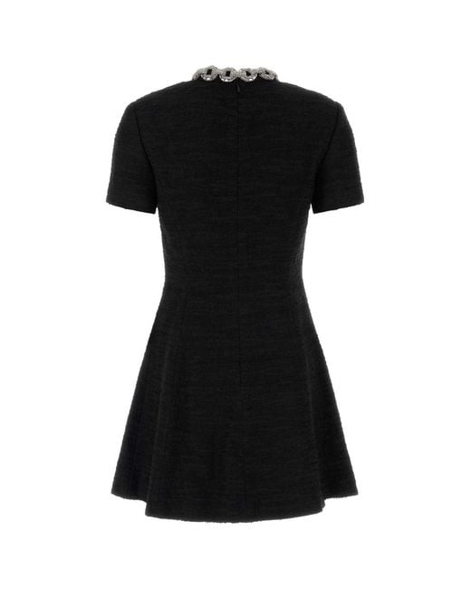 Valentino Garavani Black Embroidered Min