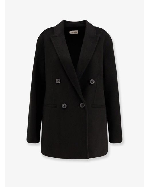 The Dynamis Studio Black Edinburgh Wool Blazer