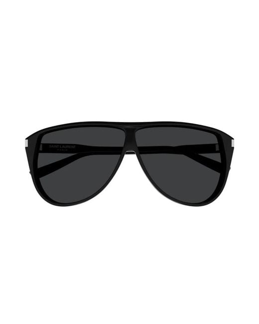 Saint Laurent Black Sl 731 Gaspar 002 for men