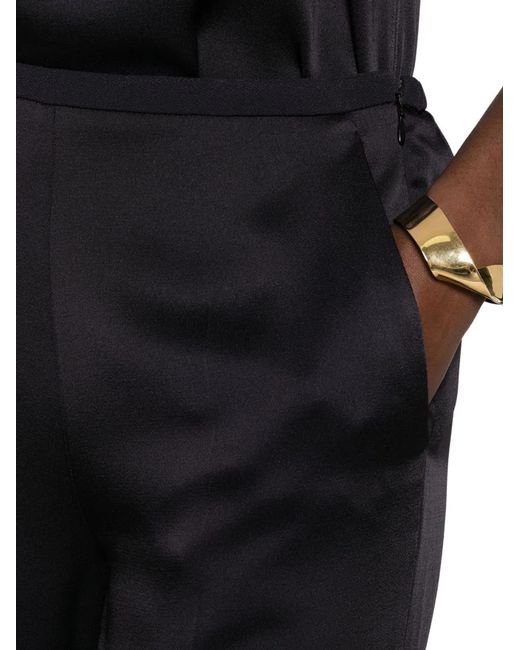 Forte_forte Blue High-Waisted Trousers