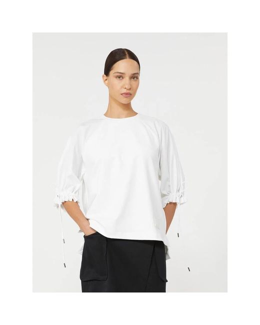 Max Mara White Mxmwest Body-Top