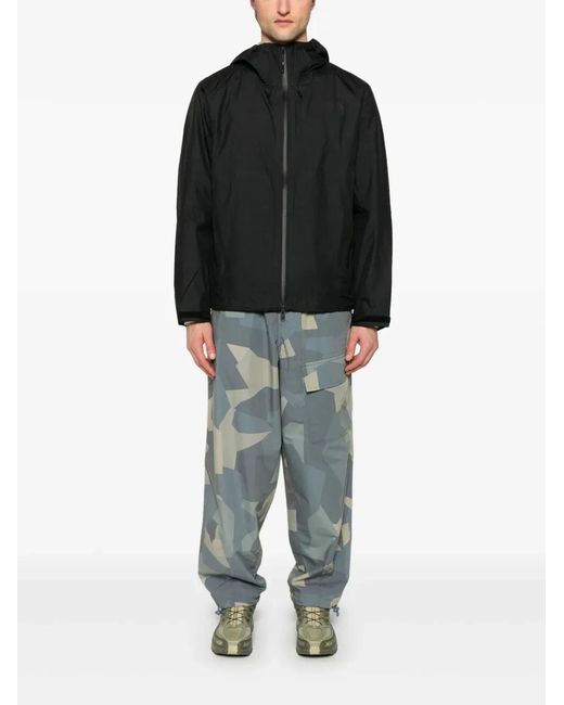 The North Face Black Packable Light Rain Jacket for men