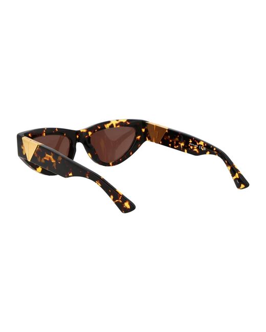 Bottega Veneta Black Acetate Havana Sunglasses