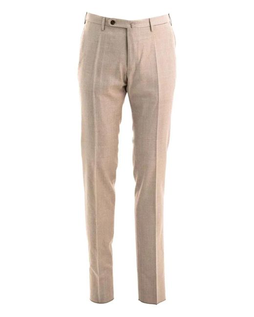 Incotex Gray "Chino Slim Fit" Trousers for men