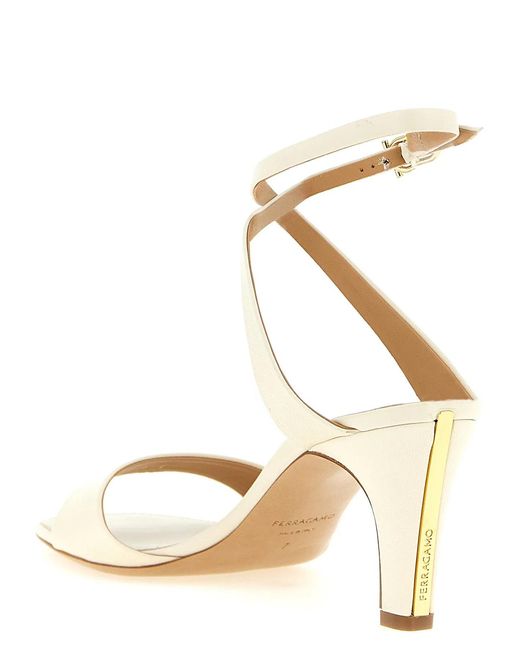 Ferragamo Natural 'Teresy' Sandals