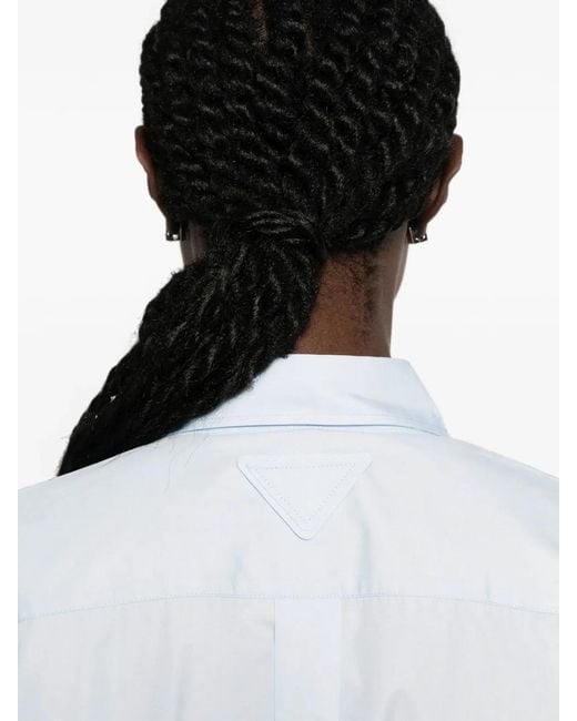 Prada White Poplin Shirt