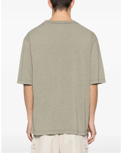 DSquared² Gray Loose Fit Logo T-Shirt for men