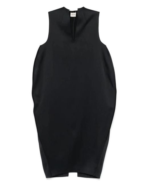 Khaite Black Blanche Dress