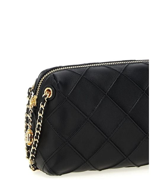 Tory Burch Black 'Fleming' Small Crossbody Bag