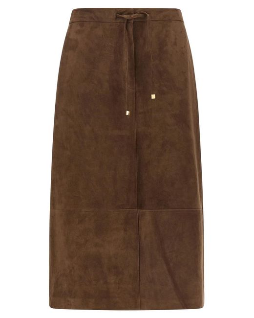 Max Mara Brown Max Mara 'S 'Smmgazza' Skirt