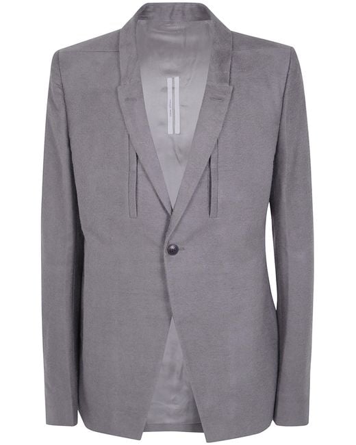 Rick Owens Gray "Soft Soft" Jacket for men