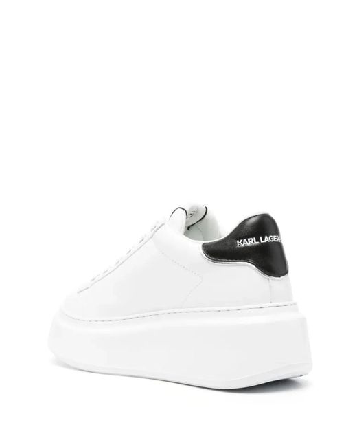 Karl Lagerfeld White Ikokic Nft Kapri Sneakers