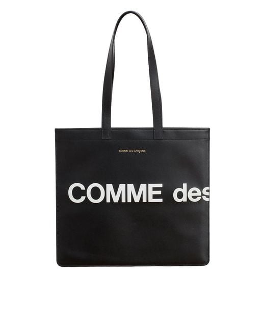 Comme des Garçons Black Wallet Tote Bag Logo for men
