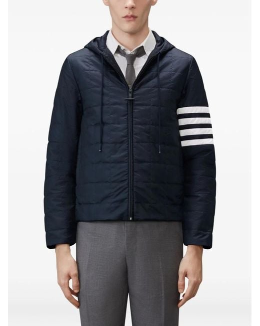 Thom Browne Blue Short Down Jacket for men