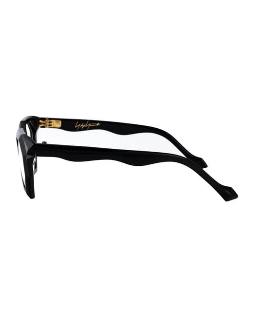 Yohji Yamamoto Black Eyeglasses Look011 A001/24/145