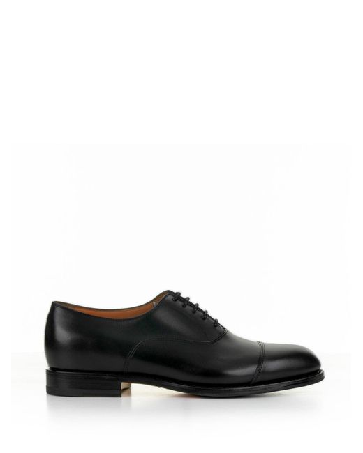 Santoni Black Francesina for men