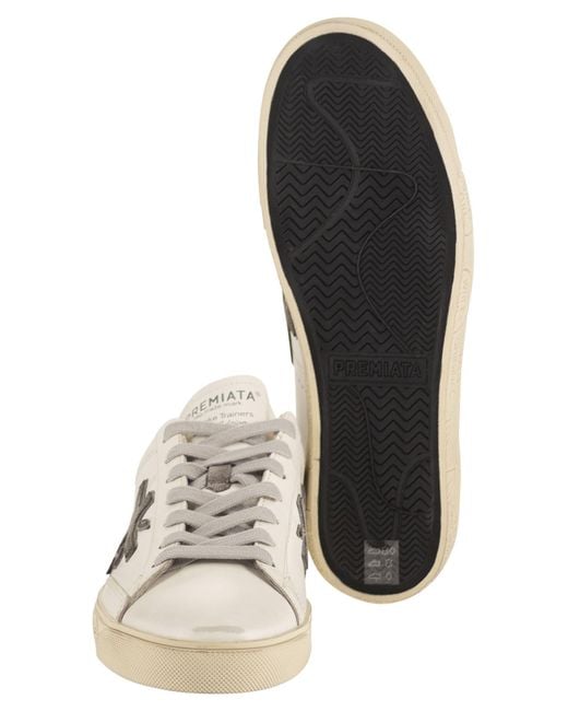 Premiata White Steven for men