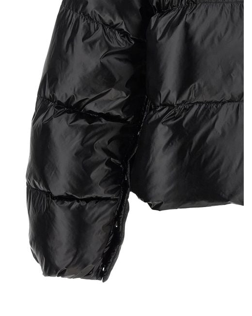 Pinko Black 'Impasto' Down Jacket