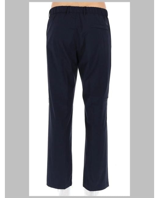 Herno Blue Pantalone Sartoriale for men