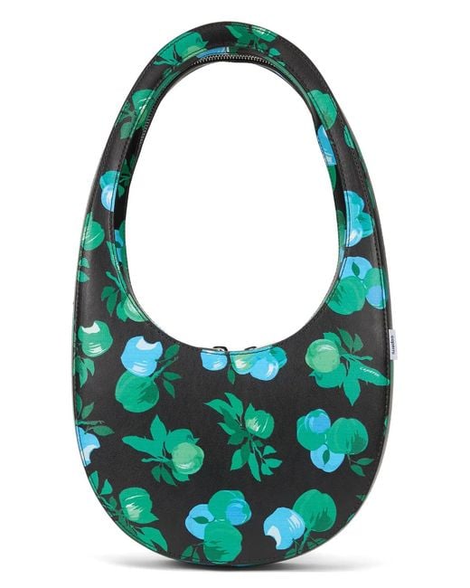Coperni Green Swipe Flora Handbag