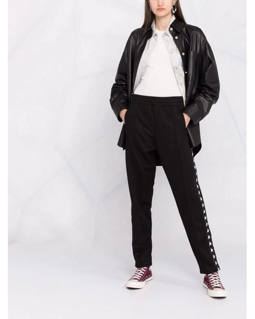 Golden Goose Deluxe Brand Black Wide Jogging