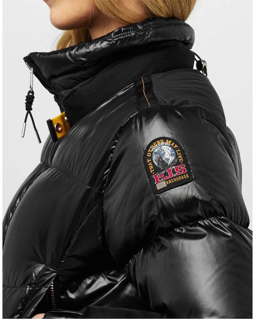 Parajumpers Black Sento Down Bomber Jacket