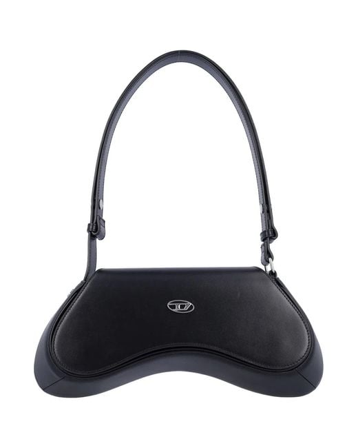 DIESEL Black Play Crossbody Bag