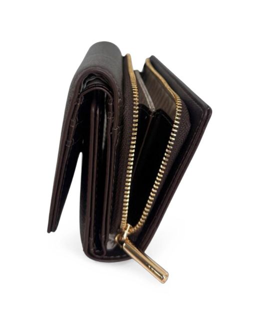 Liu Jo Brown Dark Polyurethane Wallet